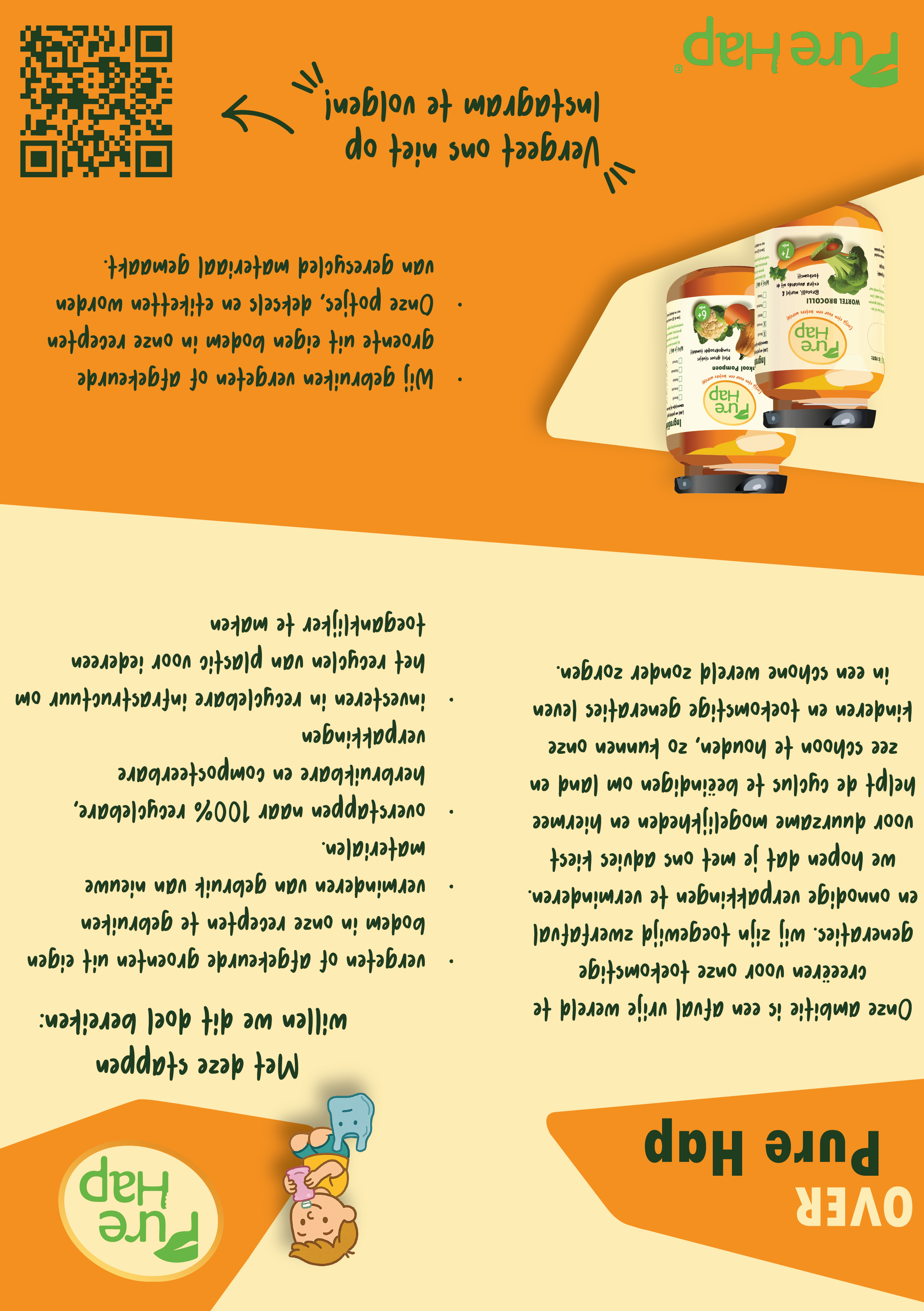 Pure Hap flyer design